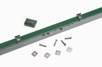 Vorschau: Pfosten Typ VP für Zaunhöhe 1,00 m RAL6005 Vorschau: Pfosten Typ VP für Zaunhöhe 1,00 m RAL6005