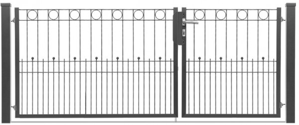 Schmucktor LONDON 2-flgl. H=1,00 m, B=2,62 m DB 703