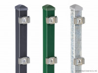 Pfosten Typ VS für Zaunhöhe 1,00 m RAL7016 Pfosten Typ VS für Zaunhöhe 1,00 m RAL7016