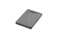 Aluminiumkappe 120/40 RAL7016 Anthrazit Aluminiumkappe 120/40 RAL7016 Anthrazit