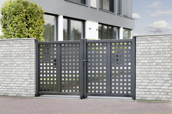 Alutor AluRange OREGON Weißaluminium H=1,80 m B=3,20 m