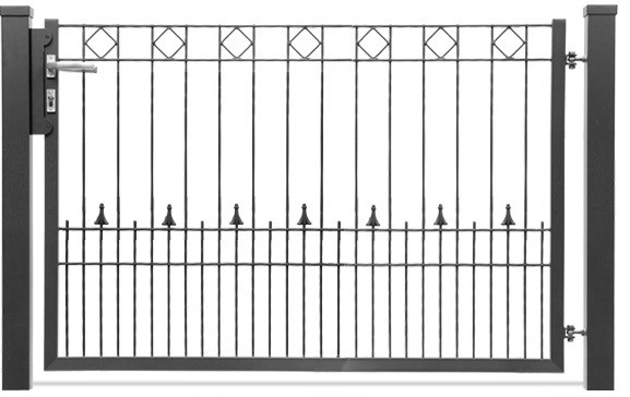 Schmucktor PARIS 1-flgl. H=0,80 m, B=1,63 m ROST