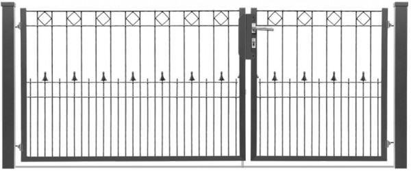 Schmucktor PARIS 2-flgl. H=0,80 m, B=2,62 m DB 703