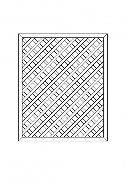 Rankgitter rechteckig B = 1,50 x H = 1,80 m