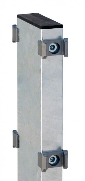 Gabionen-Doppelpfosten für Zaunhöhe 830mm verzinkt