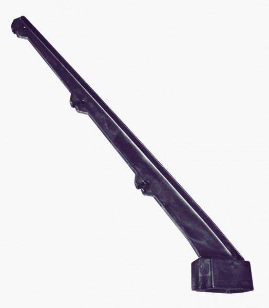 Stacheldrahtabweiser 45° RAL7016