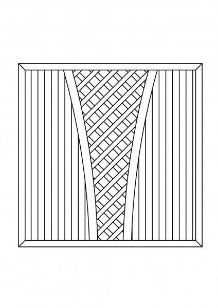 Kombi-Element Vasen-Einsatz B = 1,80 x H = 1,80 m