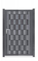 Sichtschutztor SECRET LB=1,09 m H=1,80 m RAL7016 Sichtschutztor SECRET LB=1,09 m H=1,80 m RAL7016