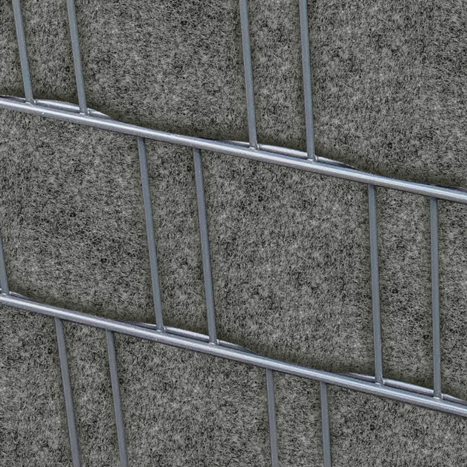 Sichtschutzstreifen, Florenz (grau) Design Vlies Sichtschutz